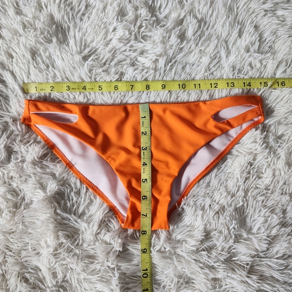 Large Orange Bikini Bottoms - Picture 2 of 3